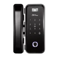

                                    ZKTeco GL300 Wi‑Fi Smart Glass Door Lock